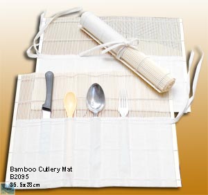 Bamboo Cutlery Mat