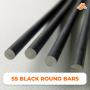 Stainless Steel Black Round Bar